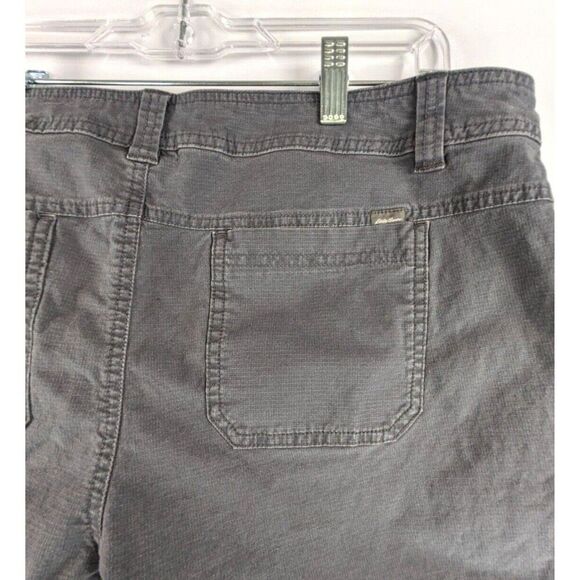 Eddie Bauer Womens Gray Chino Shorts Size 14 - Picture 7 of 11